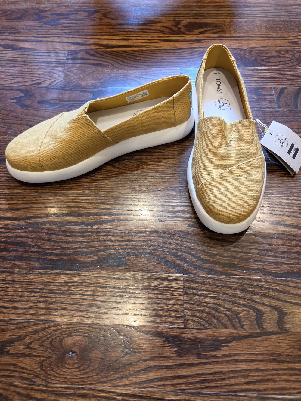 TOMS Slip-On Sneakers in Mustard